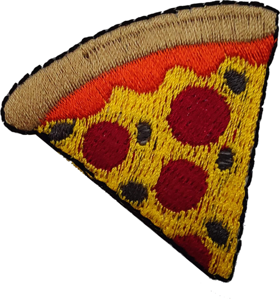 pizza badge